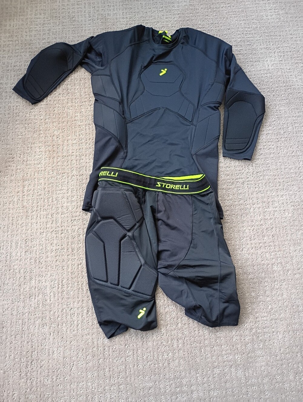 Storelli BodyShield Goalkeeper Undershirt and Shorts